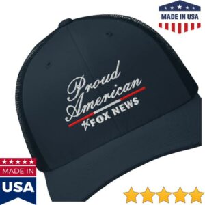 kenny Fox News Shop Store Merch Fox News Proud American Trucker Hats