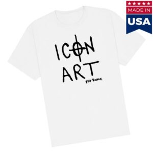 kenny Foy Vance Merch Store Icon Art White Teea