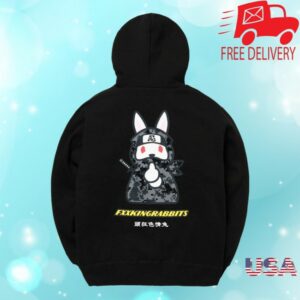 kenny Fr2 Tokyo Merch Store Ninja Rabbit Hoodies