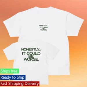 kenny Freds Garms Merch Shop Honestly It Could Be Worse Green Text