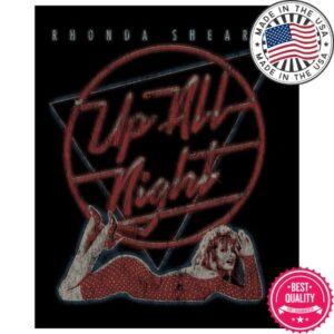 kenny Fright Rags Merch Rhonda Shears Up All Night Neon Zippered Hoodie1