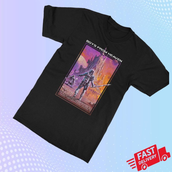 Frontiers Records Srl Merch Store Boys From Heaven The Wanderer Shirt 3 Frontiers Records Srl Merch Store Boys From Heaven The Wanderer Shirt