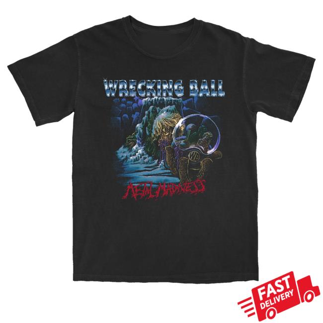 Frozen Soul Merch Shop Wrecking Ball Metal Madness Tee 3 Frozen Soul Merch Shop Wrecking Ball Metal Madness Tee