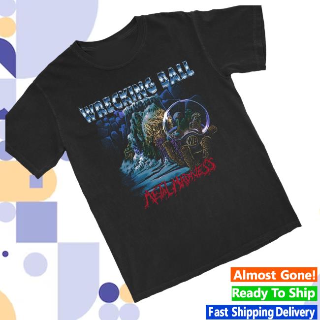 Frozen Soul Merch Shop Wrecking Ball Metal Madness Tee 4 Frozen Soul Merch Shop Wrecking Ball Metal Madness Tee