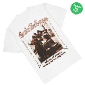 kenny G59 Records Store Merch Shop G59 Abuse Of Power Tee Whites