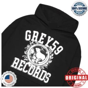 kenny G59 Records Store Merch Shop G59 Champion Of Death Hoodie Blacke
