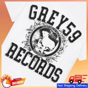 kenny G59 Records Store Merch Shop G59 Champion Of Death T Shirt Whitee