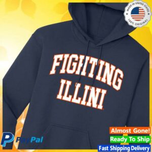 kenny Gameday Spirit Merch Shop Illinois Fighting Illini Hoodiee