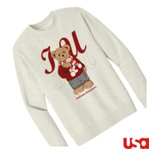 kenny Gameday Spirit Store Merch Indiana Sweatshirt Tan Cozy Sweater Beard