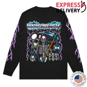 kenny Gatecreeper Merch Purple Lightning Long Sleeve
