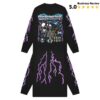 kenny Gatecreeper Merch Purple Lightning Long Sleeve0