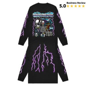 kenny Gatecreeper Merch Purple Lightning Long Sleeve0