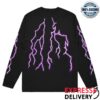 kenny Gatecreeper Merch Purple Lightning Long Sleeve1