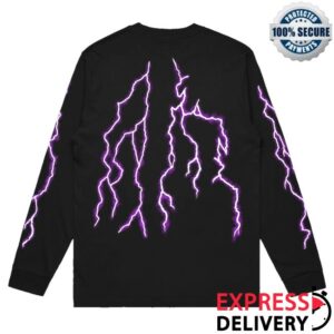 kenny Gatecreeper Merch Purple Lightning Long Sleeve1