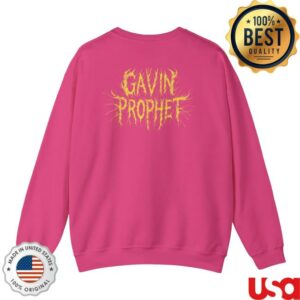 kenny Gavin Prophet Merch Store Yellow Crash Cloud Crewnecka