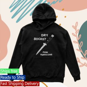 Get Better Records Merch Dry Socket Knife Hoodie
