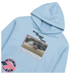 kenny Gift Apparel Store Merch Shop Zach Bryan With Heaven On Tour 2026 Hoodiee
