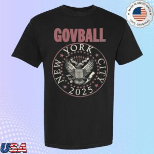 kenny Governors Ball Music Festival Merch Gov Bop Lineup Tee