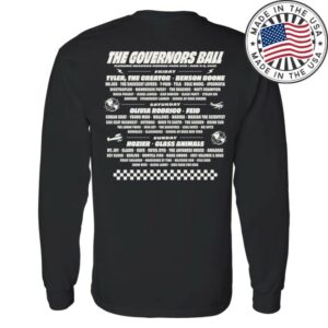 kenny Governors Ball Music Festival Merch King Kong Longsleeve Lineup Tee1