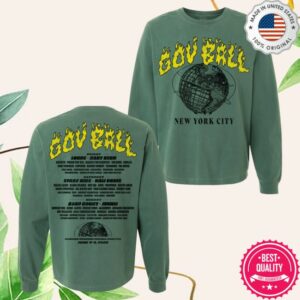 kenny Governors Ball Music Festival Merch Uniflame Lineup Long Sleeve Tee0