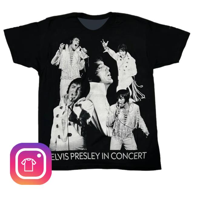 kenny Graceland Store Merch Shop Elvis Presley In Concert Collage T Shirt kenny Graceland Store Merch Shop Elvis Presley In Concert Collage T Shirt