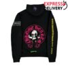 kenny Grandeur Merch Store Black Multicolor Foti Horseshoe Logo Hoodie