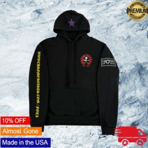 kenny Grandeur Merch Store Black Multicolor Foti Horseshoe Logo Hoodies
