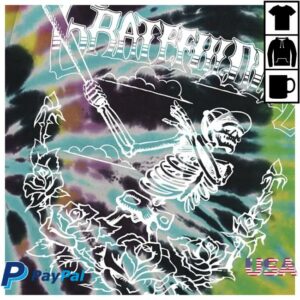 kenny Grateful Dead Store Merch Shop Baseball Skelly Tie Dye T Shirtr