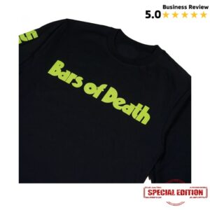 kenny Grimloc Store Merch Store Bars Of Death Garuda Long Sleeve Shirt