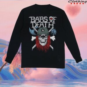 kenny Grimloc Store Merch Store Bars Of Death Rigor Black Long Sleeve Shirt