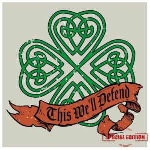 kenny Grunt Style Merch This Well Defend Irish Colors Shirt Sand