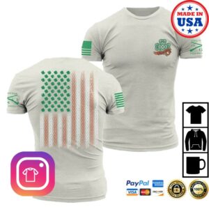 kenny Grunt Style Merch This Well Defend Irish Colors Shirt Sand0