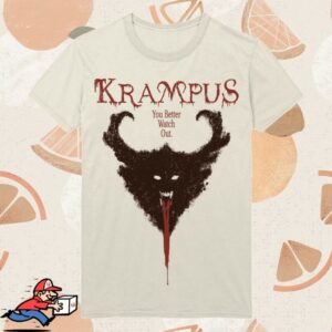 kenny Gutter Garbs Merch Store Krampus Teaser Off White Shirt 1