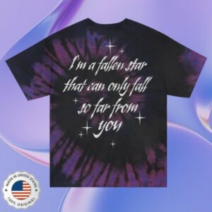 Halestorm Rocks Merch Fallen Star Shirt Nebula Dye