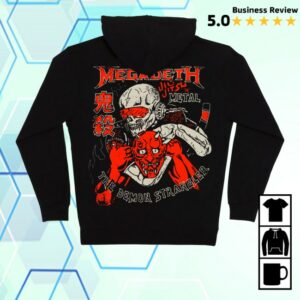 kenny Half Sumo Merch Store Megadeth Demon Strangler Zip Hoodies