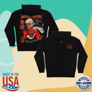kenny Half Sumo Merch Store Megadeth Demon Strangler Zip Hoodiess
