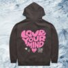kenny Happiness Project Merch Love Your Mind Hoodie Pepper1