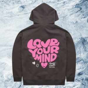 kenny Happiness Project Merch Love Your Mind Hoodie Pepper1