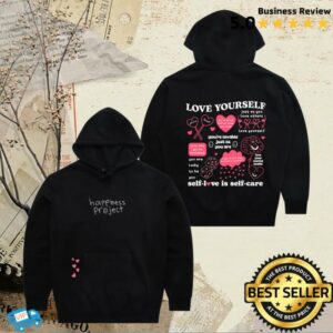 kenny Happiness Project Merch Love Yourself Hoodie Black0 kenny Happiness Project Merch Love Yourself Hoodie Black0