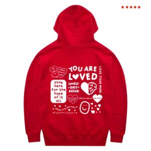 kenny Happiness Project Merch You Are Loved Hoodie0