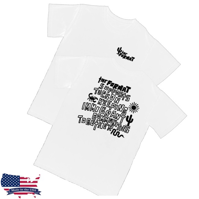 Hello Merch Store The Format Tucson Shirt White 3 Hello Merch Store The Format Tucson Shirt White