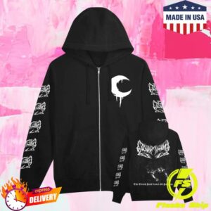 Holy Mountain Printing Merch Shop Leviathan Chains Of Ice Zip Up Hoodie