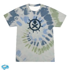 kenny Home Free Merch Store Tie Dye Skull Logo Shirt