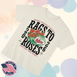 kenny Homefield Apparel Merch Store Indiana Rags To Roses 2026 Rose Bowl Champs Shirts 1