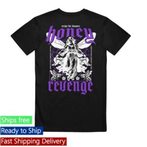 kenny Honey Revenge Store Merch Angel Black Shirt
