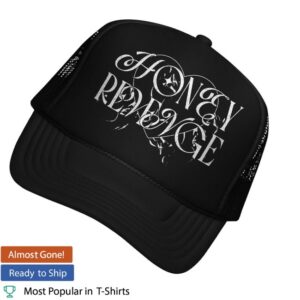 kenny Honey Revenge Store Merch Heart Black Foam Trucker Hats