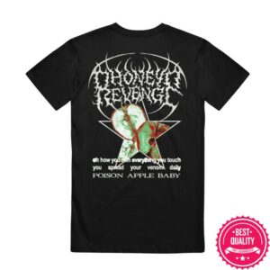 kenny Honey Revenge Store Merch Poison Apple Baby Metal Black Shirt