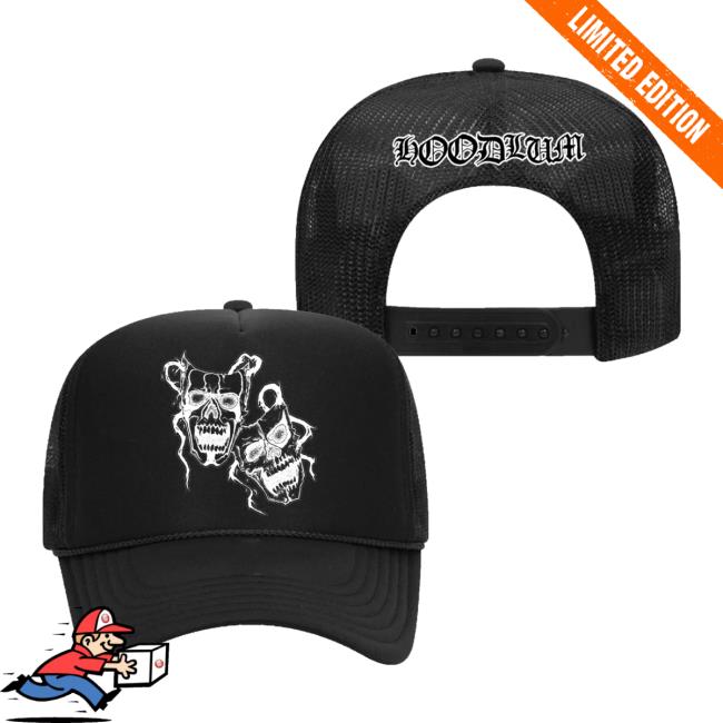 Hoodlum Merch Shop Faces Of Fear Trucker Hat 2 Hoodlum Merch Shop Faces Of Fear Trucker Hat