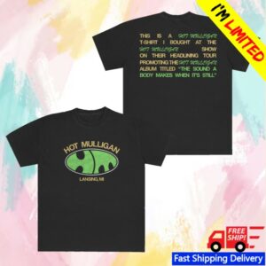 kenny Hot Mulligan Merch Store Bubble Logo Tour Tee