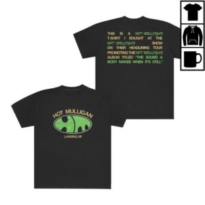 kenny Hot Mulligan Store Merch Bubble Logo Tour Tee